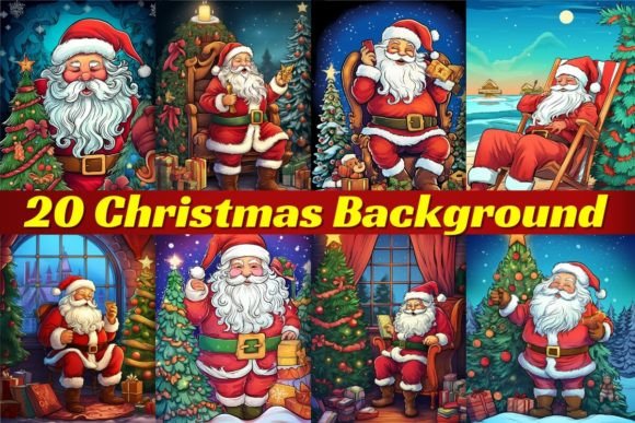 20 Christmas Backgrounds for Festive Holiday Projects