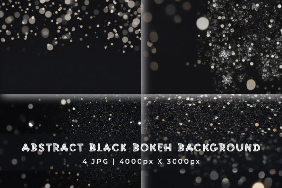 Black Bokeh Light Backgrounds: A Designer's Secret Weapon for Depth