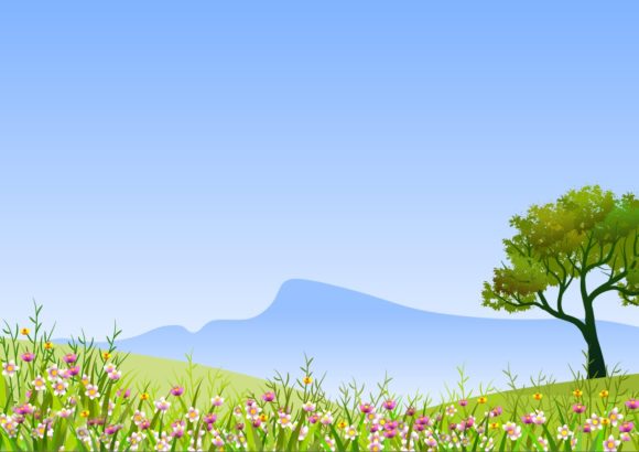 Elevate Your Visuals: A Set of 4 Illustrated Backgrounds