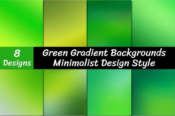 Elevate Your Visuals with Soft Green Gradient Backgrounds