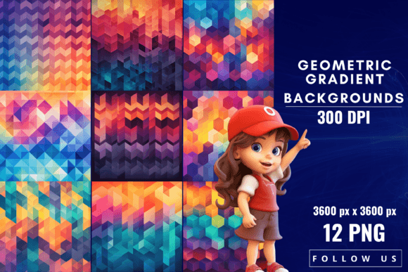 Geometric Gradient Backgrounds: A Modern Designer's Toolkit
