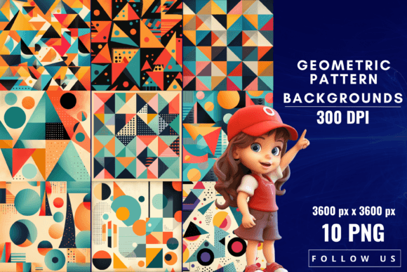 Geometric Pattern Backgrounds: A Canvas for Modern Creativity