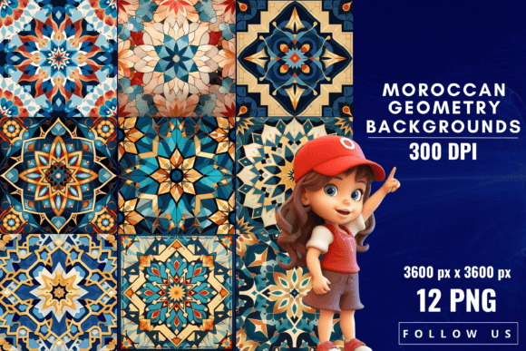 Infusing Elegance: The Power of Moroccan Geometry Backgrounds