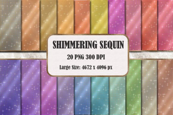 Shimmering Sequin Backgrounds for Instant Glamour