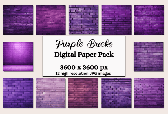 Unleashing Urban Edge: The Versatility of Purple Brick Texture Backgrounds