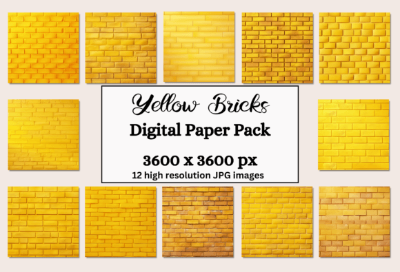 Yellow Brick Texture Backgrounds: A Creative Toolkit
